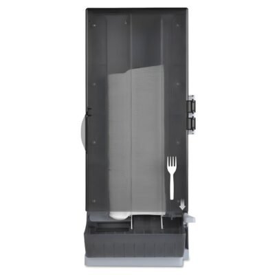 10 in. x 8.78 in. x 24.75 in. SmartStock Utensil Fork Dispenser